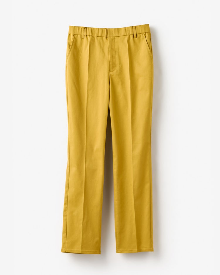 ミラクルストレッチ・スティックパンツ 詳細画像 イエロー 4
