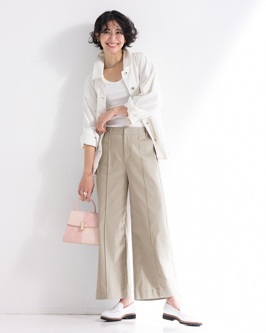 ミラクルストレッチ・ピンタックワイド64cm