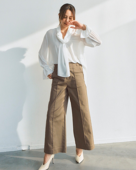 ミラクルストレッチ・ピンタックワイド64cm