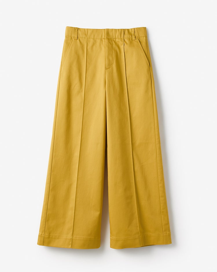 ミラクルストレッチ・ピンタックワイド64cm 詳細画像 イエロー 4