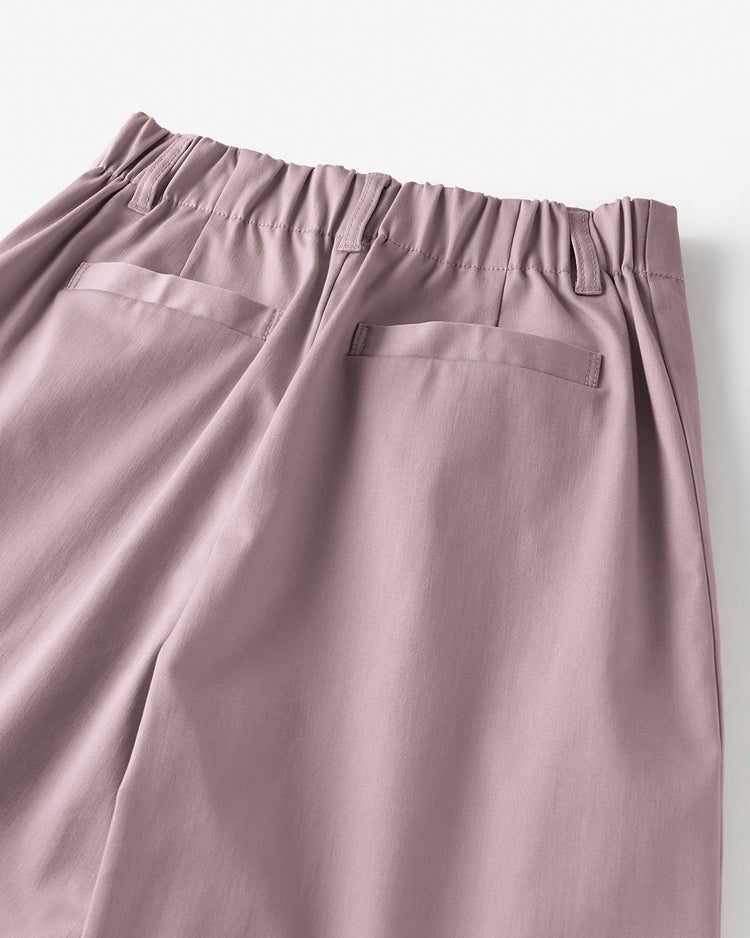 ミラクルストレッチ・ピンタックワイド64cm 詳細画像 ダスティーピンク 4