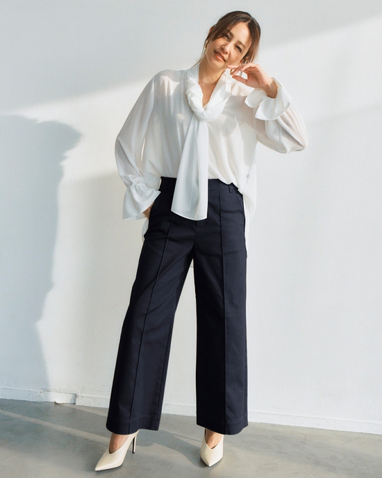 ミラクルストレッチ・ピンタックワイド64cm