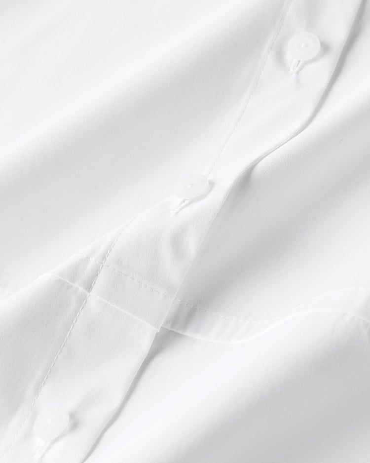 UVイージーケア・構築フォルムシャツ 詳細画像 ホワイト 3