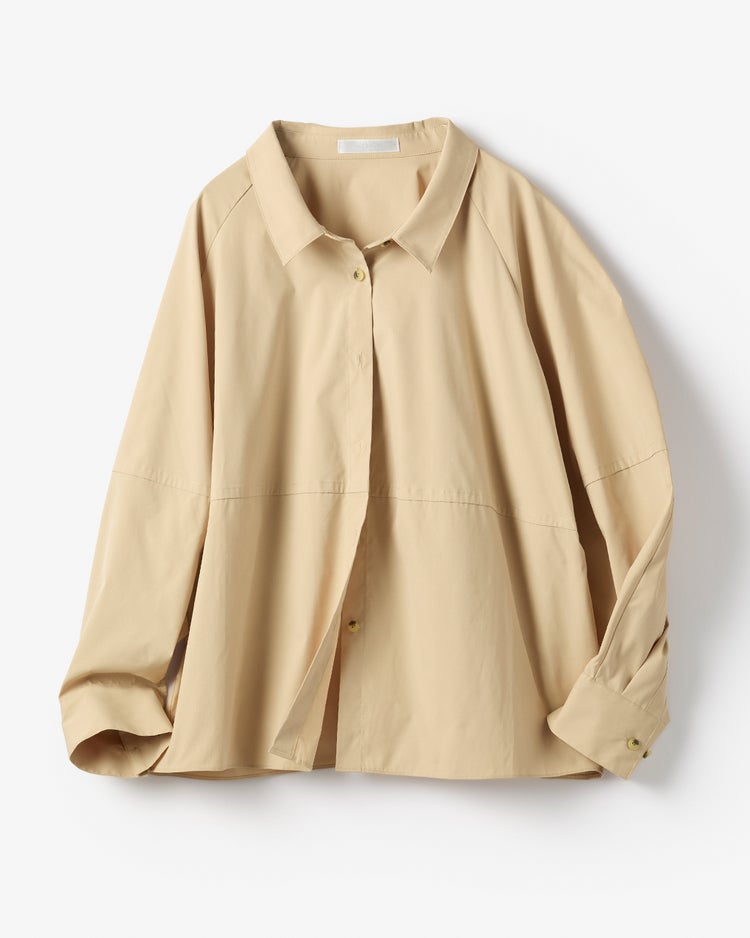 UVイージーケア・構築フォルムシャツ 詳細画像 ライトベージュ 2