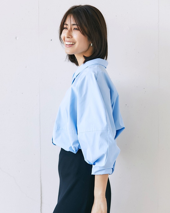 UVイージーケア・構築フォルムシャツ