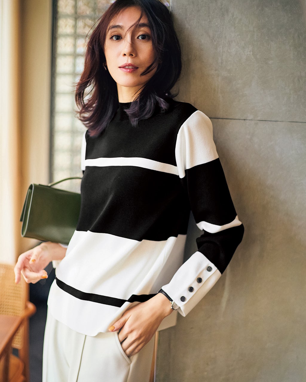 レディース タートルネック・ハイネック（ブラック）一覧/40代50代から