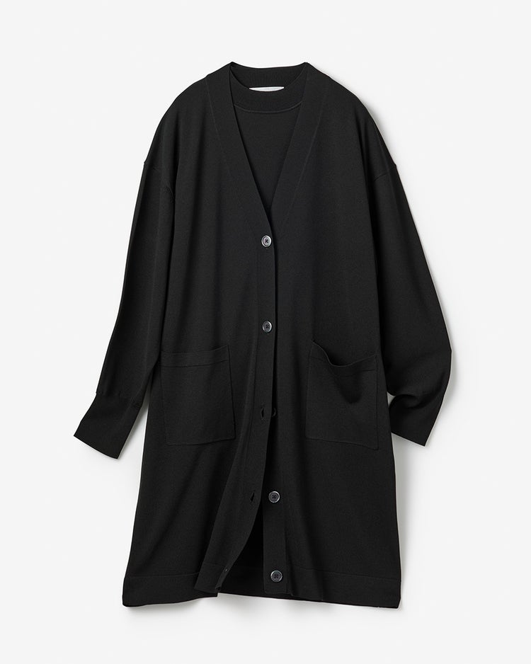 UVカット・アンサンブルニット 詳細画像 ブラック 2