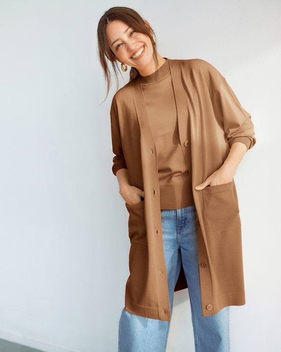 UVカット・アンサンブルニット