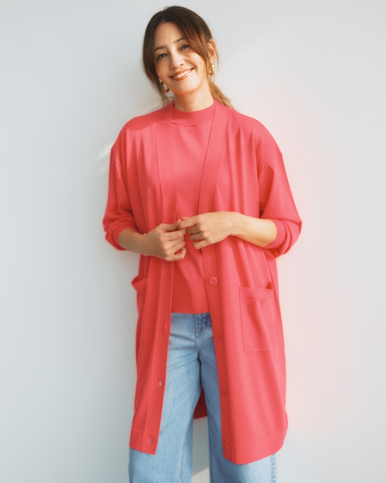 UVカット・アンサンブルニット