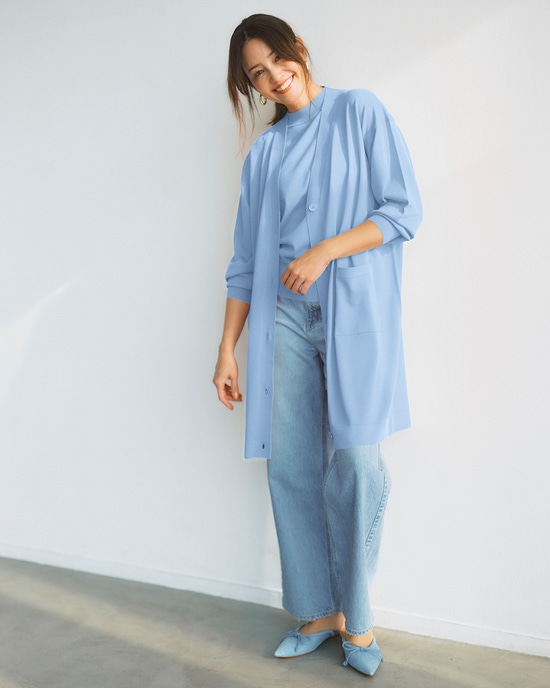 UVカット・アンサンブルニット