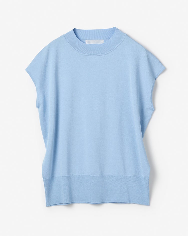 UVカット・アンサンブルニット 詳細画像 サックス 3