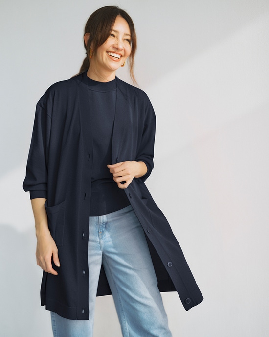 UVカット・アンサンブルニット