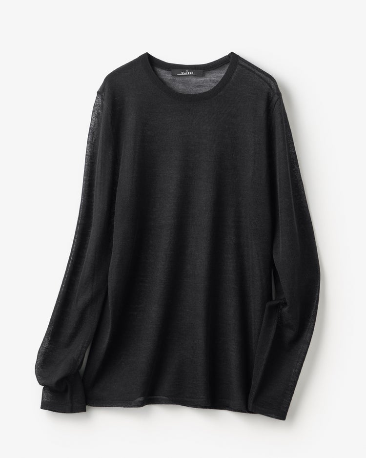 アルパカ混・シアープルオーバー 詳細画像 ブラック 3