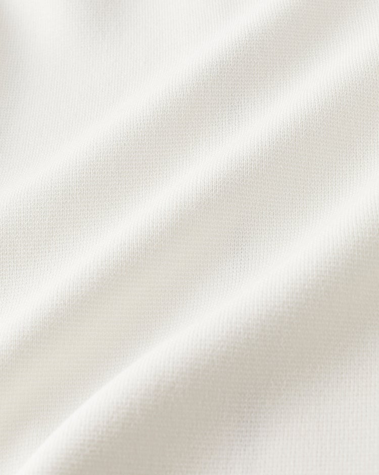 ミラノリブ・ノーカラージップブルゾン 詳細画像 ホワイト 5