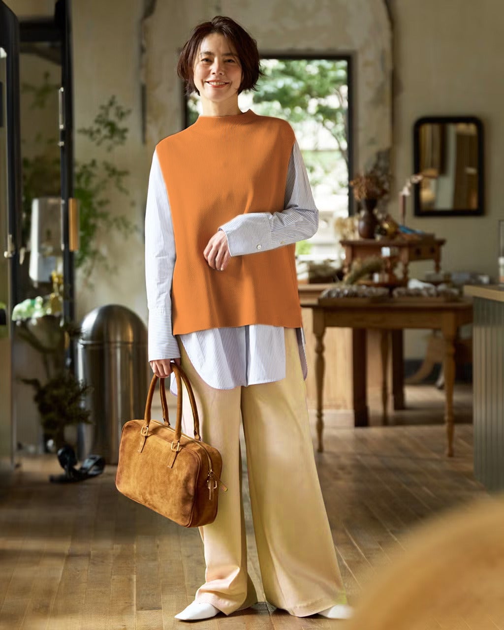 レディース ベスト・ジレ/40代50代からのファッション通販 DoCLASSE