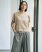 シアーリブニット&タンクトップセット 詳細画像