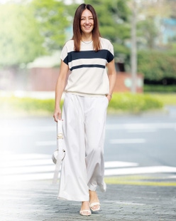 UVクールニット・フレンチトップス