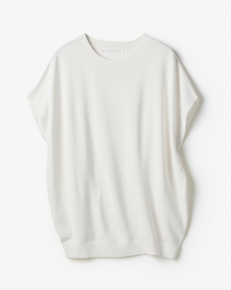 UVクールニット・フレンチトップス 詳細画像 ホワイト 2