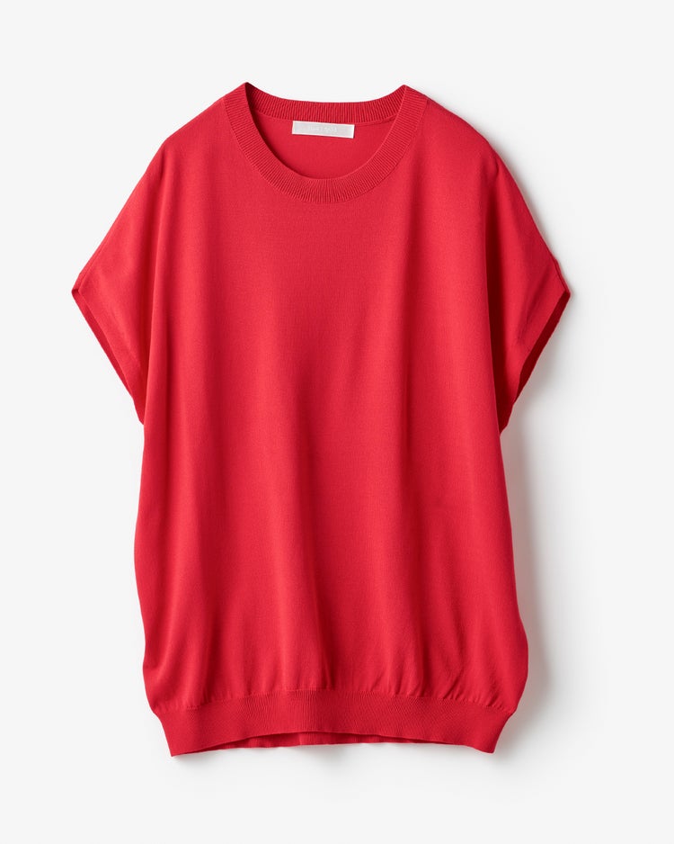 UVクールニット・フレンチトップス 詳細画像 レッド 2