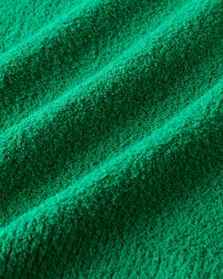 コットンブークレ・ボックスプルオーバー 詳細画像 グリーン 4