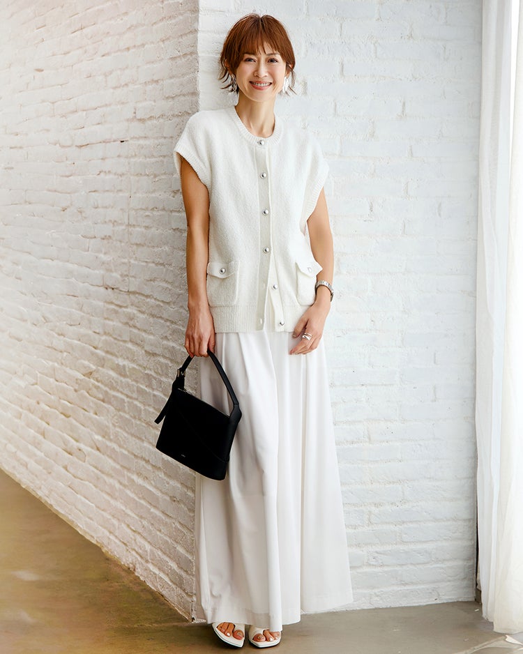 コットンブークレ・ボタンジレ 詳細画像 ホワイト 1