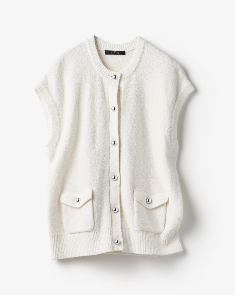 コットンブークレ・ボタンジレ 詳細画像 ホワイト 3