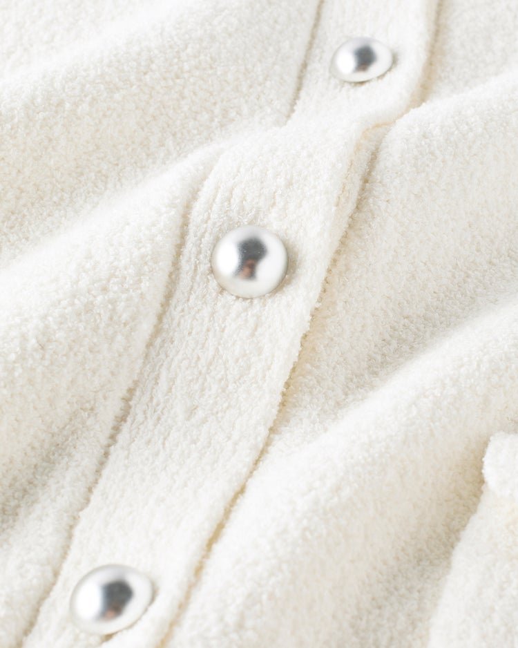 コットンブークレ・ボタンジレ 詳細画像 ホワイト 4