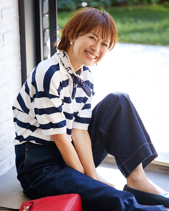 アイレットボーダー・ポロニット