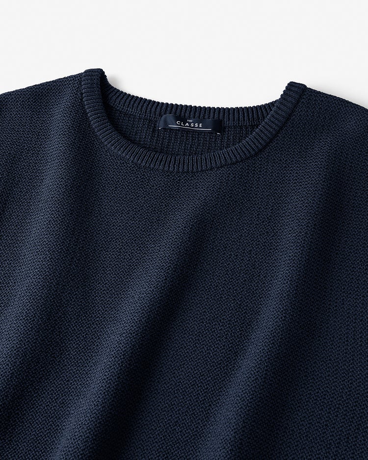 レーシーニット・フレンチプルオーバー 詳細画像 ミッドナイトブルー 3