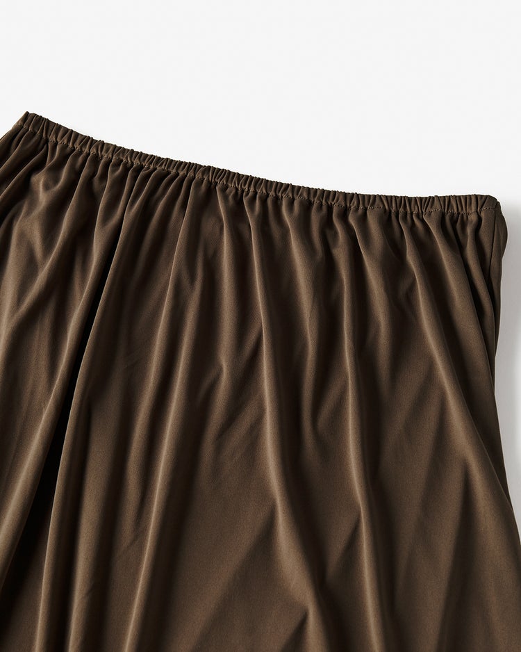 レーシーニット・フレアスカート 詳細画像 ブラウン 5