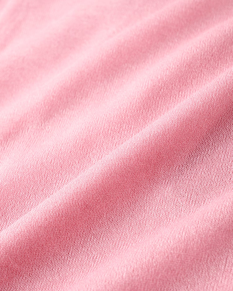 スパークリングニット・着流しカーディガン 詳細画像 ピンク 3