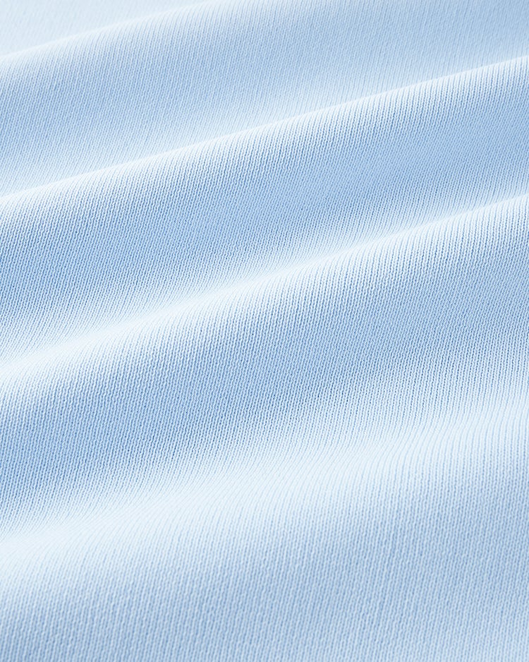 UVカット・前後２WAY総針編みプルオーバー 詳細画像 アイスブルー 3