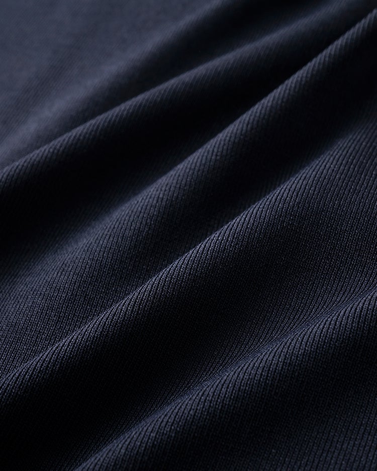 UVカット・前後２WAY総針編みプルオーバー 詳細画像 ミッドナイトブルー 3