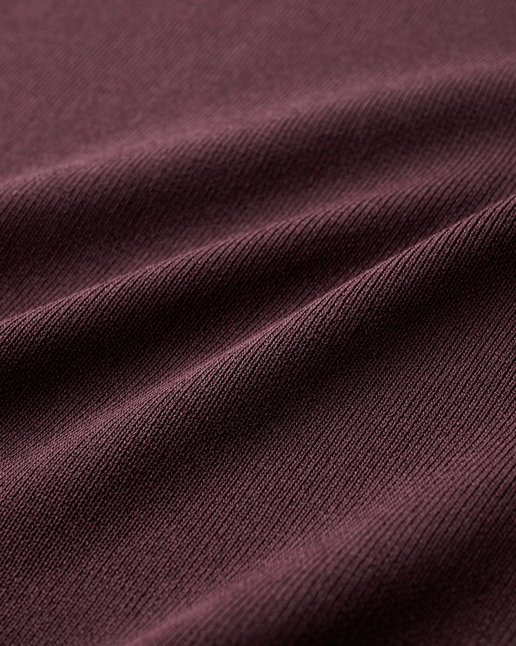 UVカット・前後２WAY総針編みプルオーバー 詳細画像 ボルドー 3