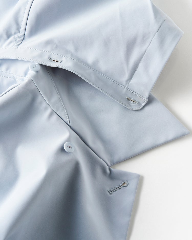 シャットウインド・ステンカラーロングコート 詳細画像 ライトブルー 6