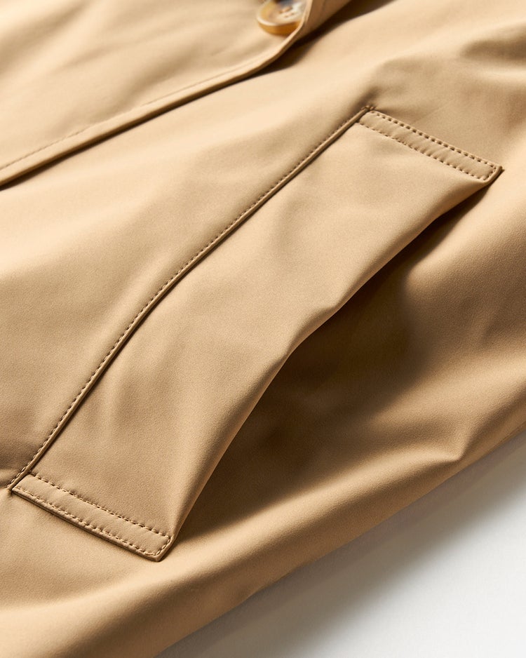 シャットウインド・ダブルブレストコート 詳細画像 ベージュ 6