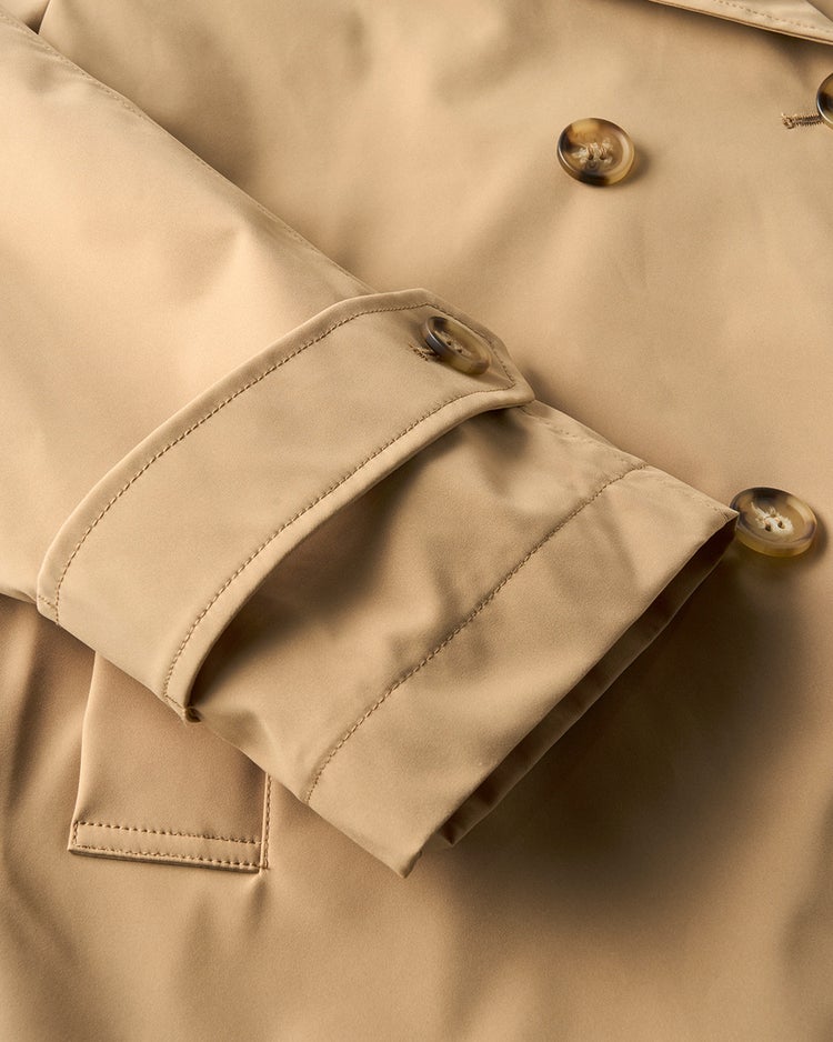 シャットウインド・ダブルブレストコート 詳細画像 ベージュ 8