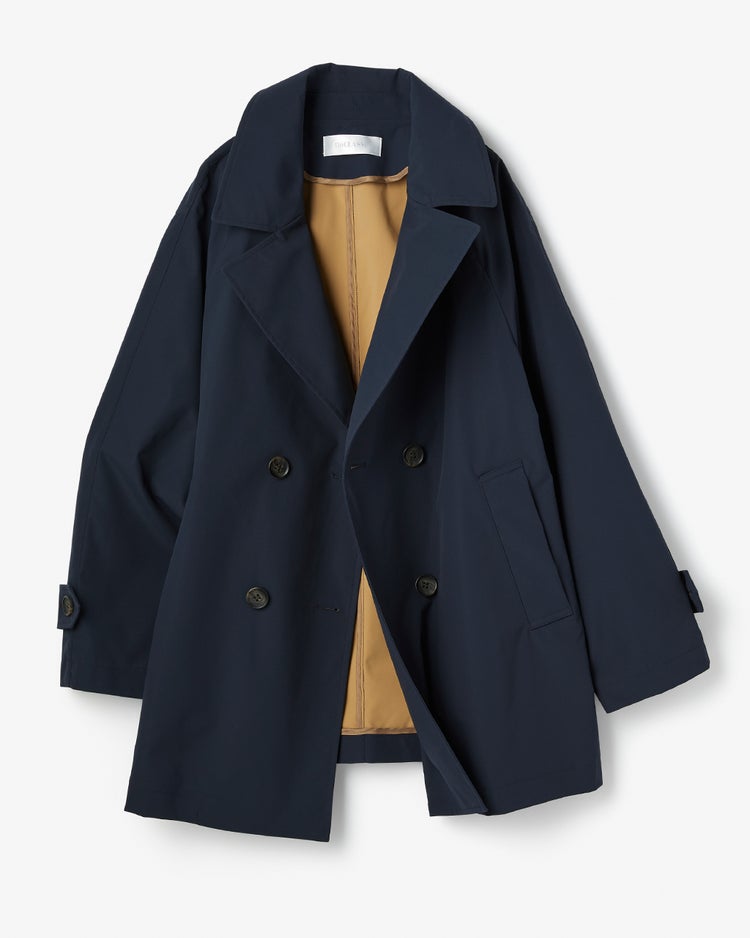 シャットウインド・ダブルブレストコート 詳細画像 ミッドナイトブルー 3