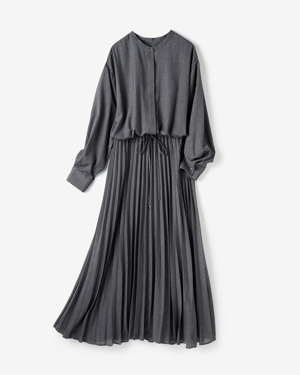 ドレープボイル・ブラウジングシャツワンピース/DoCLASSE