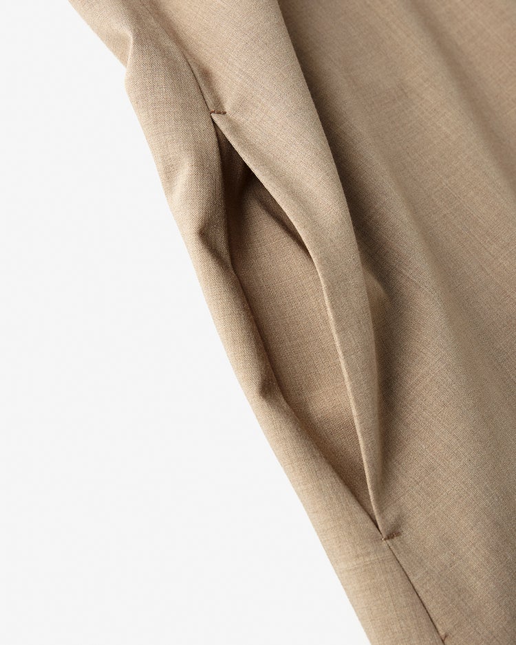 ストレッチビスコース・マキシワンピース 詳細画像 ベージュ 4