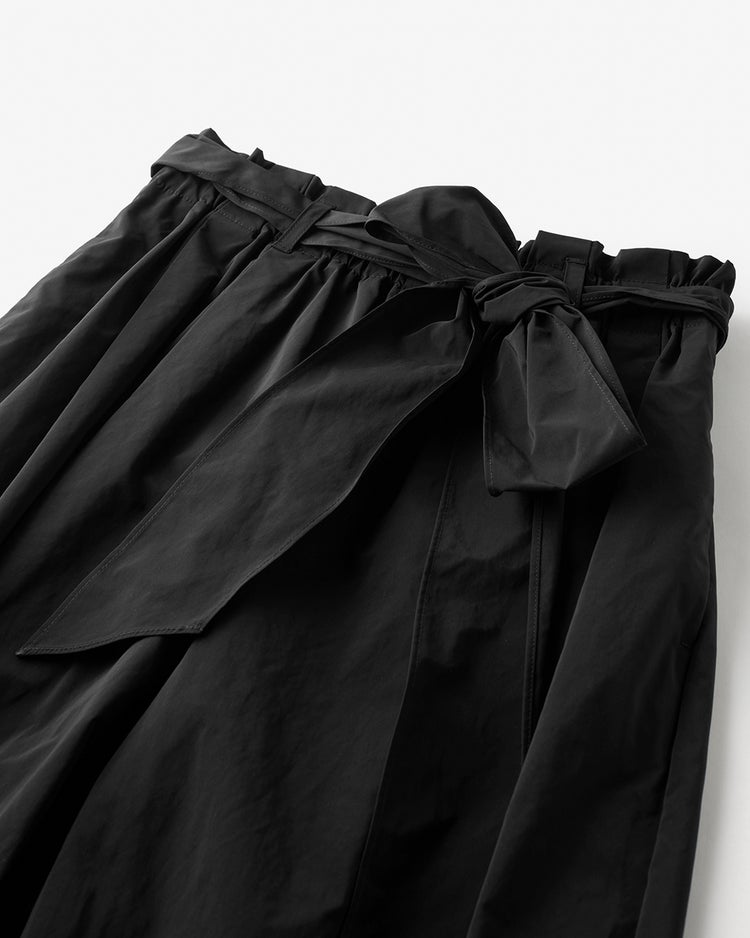 ハイカウントタフタ・イージーバレルパンツ 詳細画像 ブラック 4