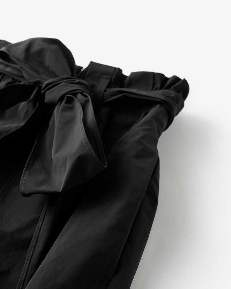 ハイカウントタフタ・イージーバレルパンツ 詳細画像 ブラック 5