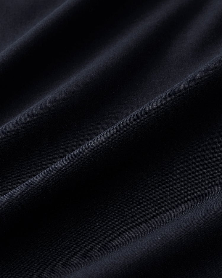 ストレッチビスコース・タックワイドパンツ 詳細画像 ダークネイビー 3