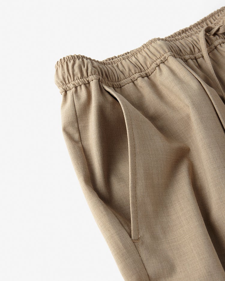 ストレッチビスコース・ジョグパンツ 詳細画像 ベージュ 4