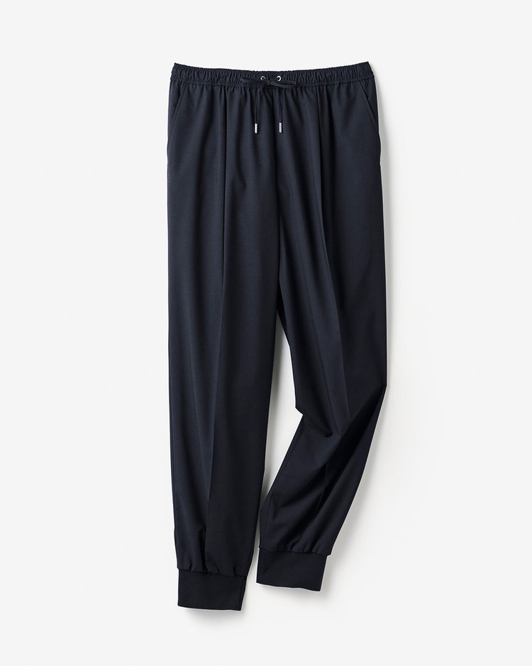 ストレッチビスコース・ジョグパンツ 詳細画像 ダークネイビー 2