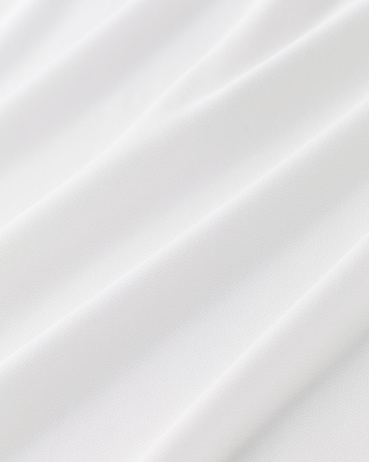 シアーシフォン・ストールブラウス 詳細画像 ホワイト 3