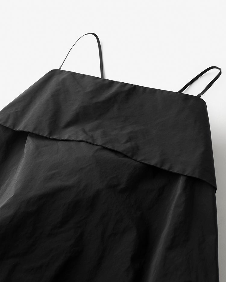 ハイカウントタフタ・リボンキャミソール 詳細画像 ブラック 7