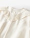 シルキーポプリン・ラッフルブラウス 詳細画像