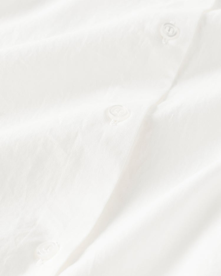 とろみコットン・スクエアワイドシャツ 詳細画像 ホワイト 3