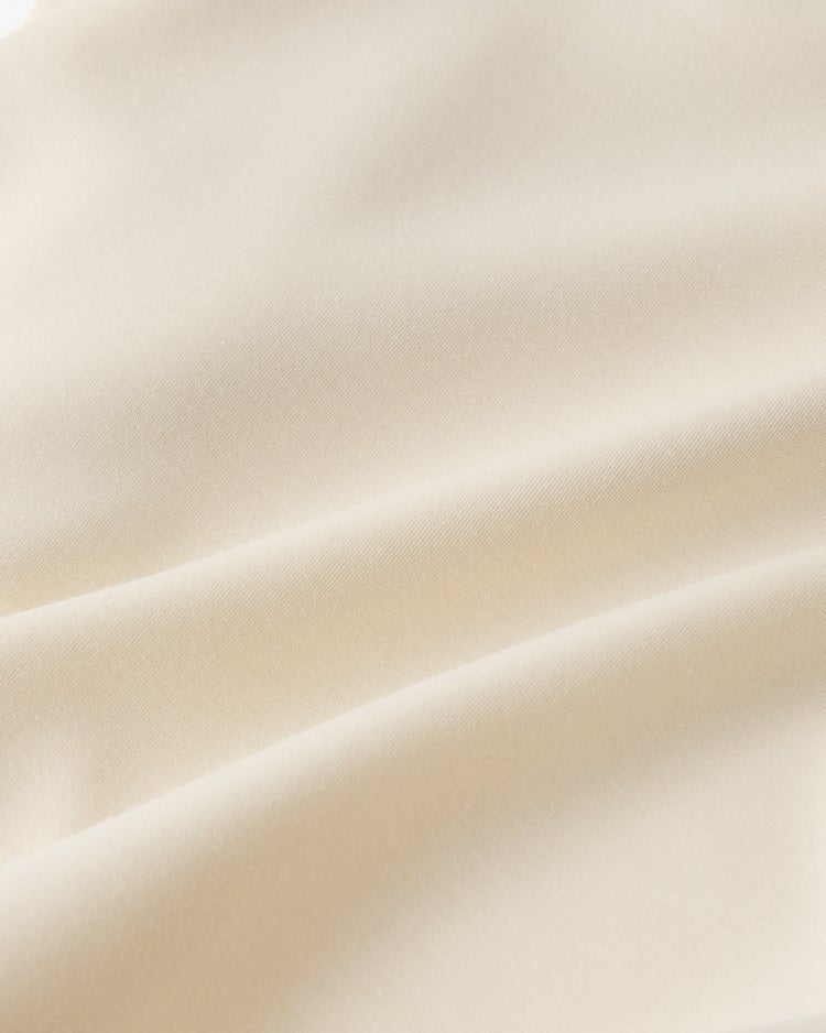 シルキーダンボール・異素材ハイネック 詳細画像 ライトベージュ 4